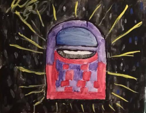 A Digital Product of "A Jukebox in Space Originally made in 2016 or 2017 by Joseph Evaldi