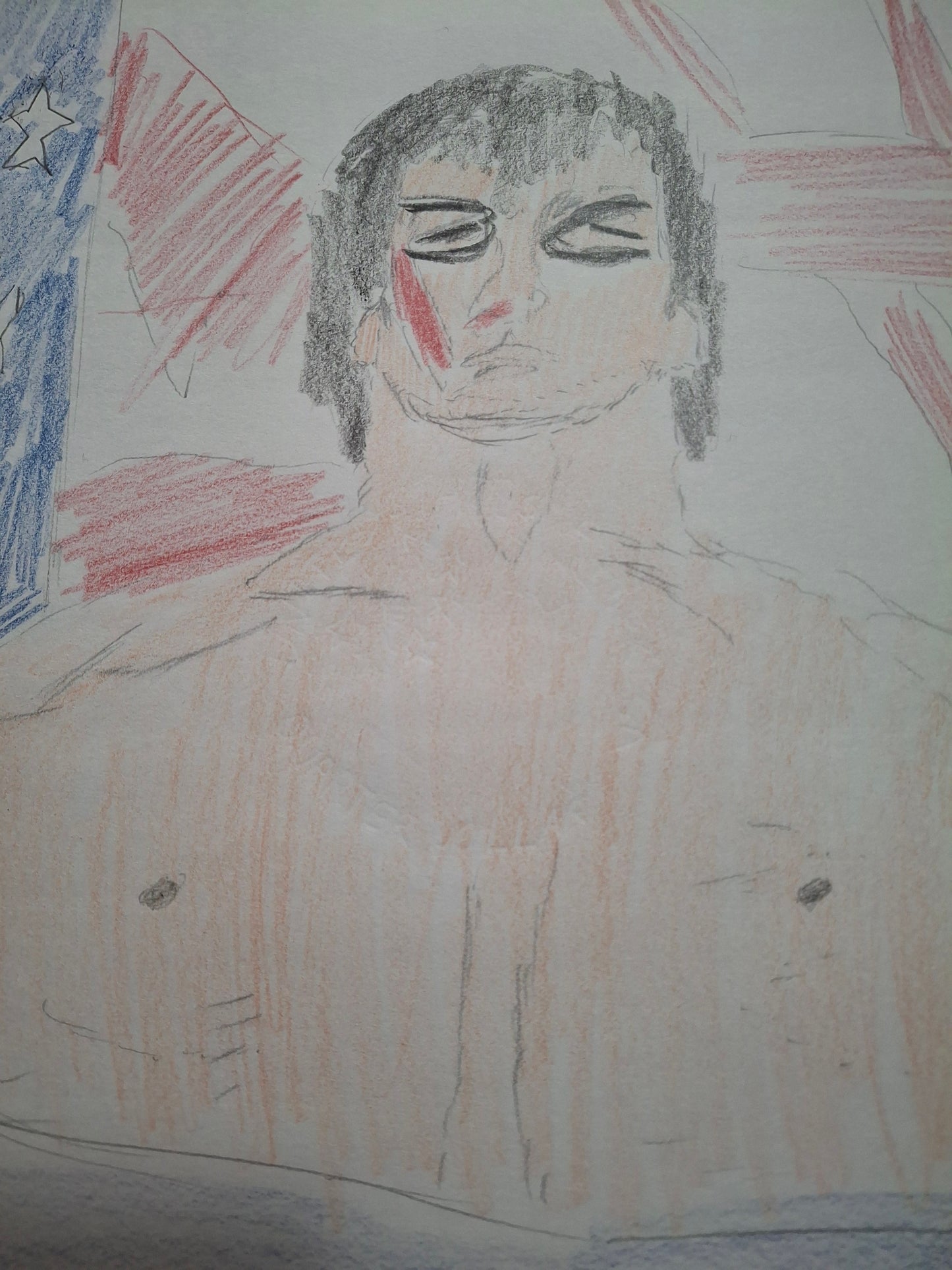 A Digital Product of "Fan Art" of Rocky Balboa made in 2024 by Joseph Evaldi