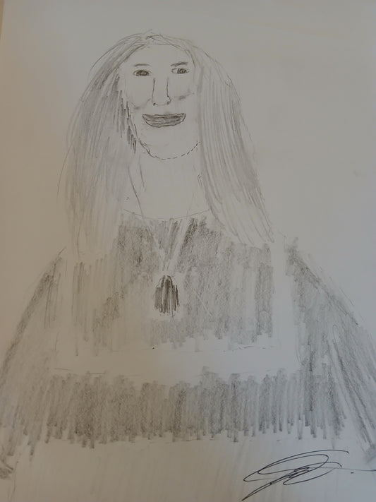 A Digital Product of a "Witch from the 1600's by Joseph Evaldi Originally made in 2017